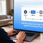 Why some tokens require several hops to complete a simple swap